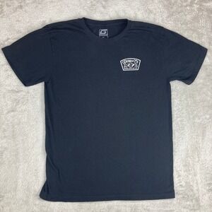 Grom and‎ Co Kids Black Graphic T Shirt Skateboard Print XL 14 16 Cotton